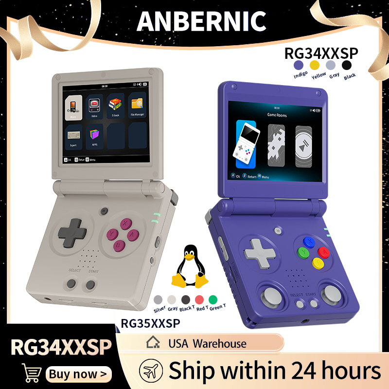 Retro Gaming Best Console - Anbernic RG34XXSP RG35XXSP Console di gioco