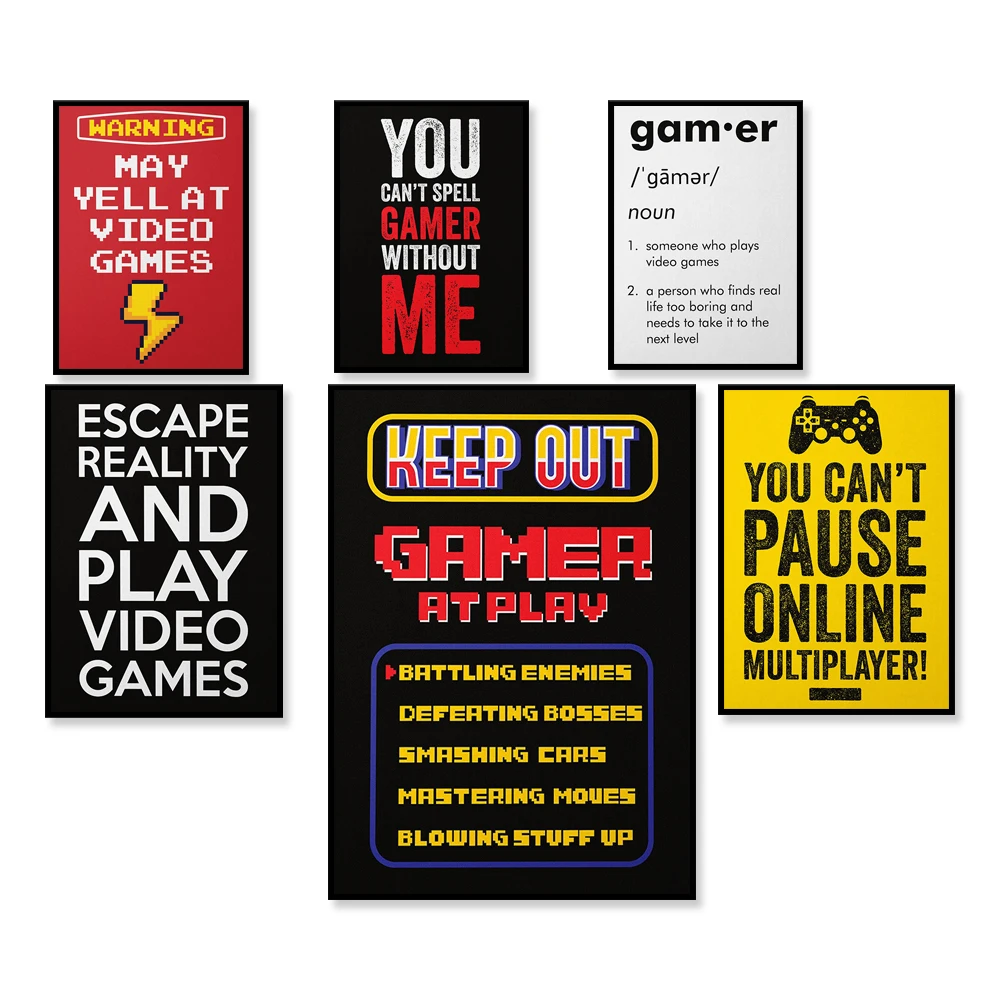Retro Gaming Life - Poster Perfect Day Stampa su tela