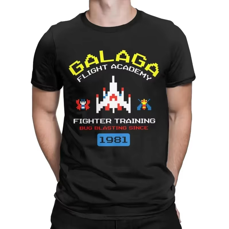 Retro Gaming Style - T-Shirt da Uomo in Cotone con