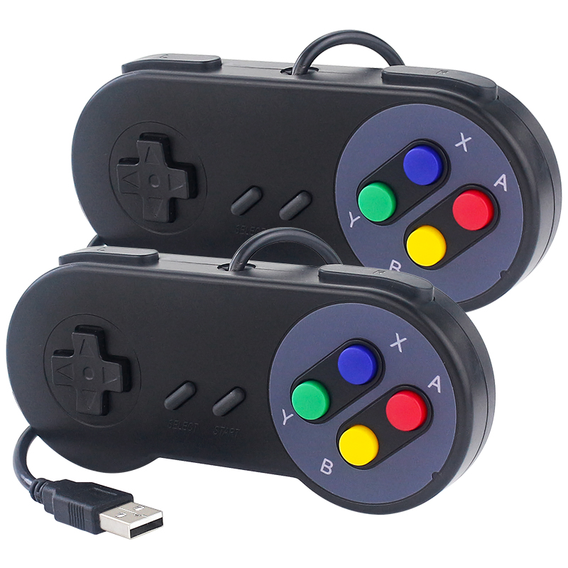 Retro Gaming Raspberry Pi - Gamepad USB con Filo per PC,