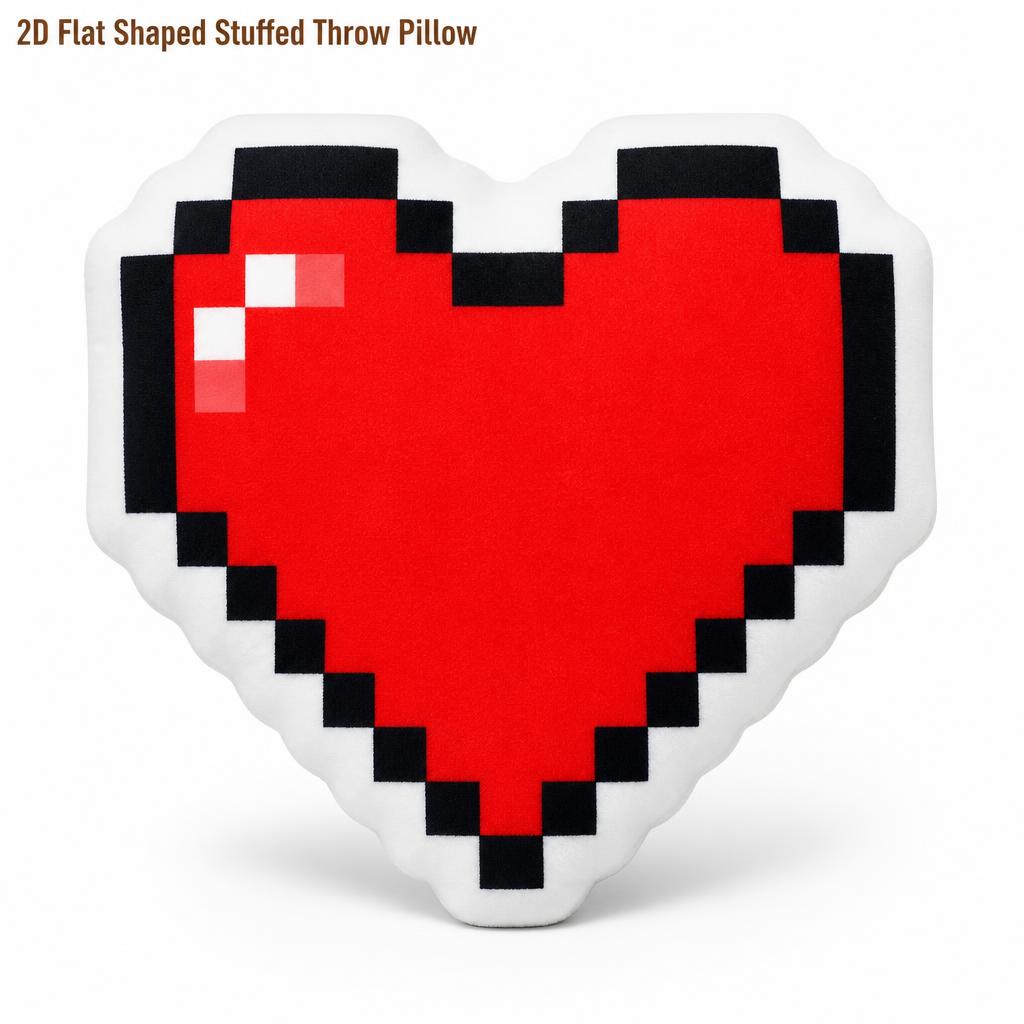 Cuscino Peluche Pixel Heart Ga - Retro Gaming Life recensione e prezzo