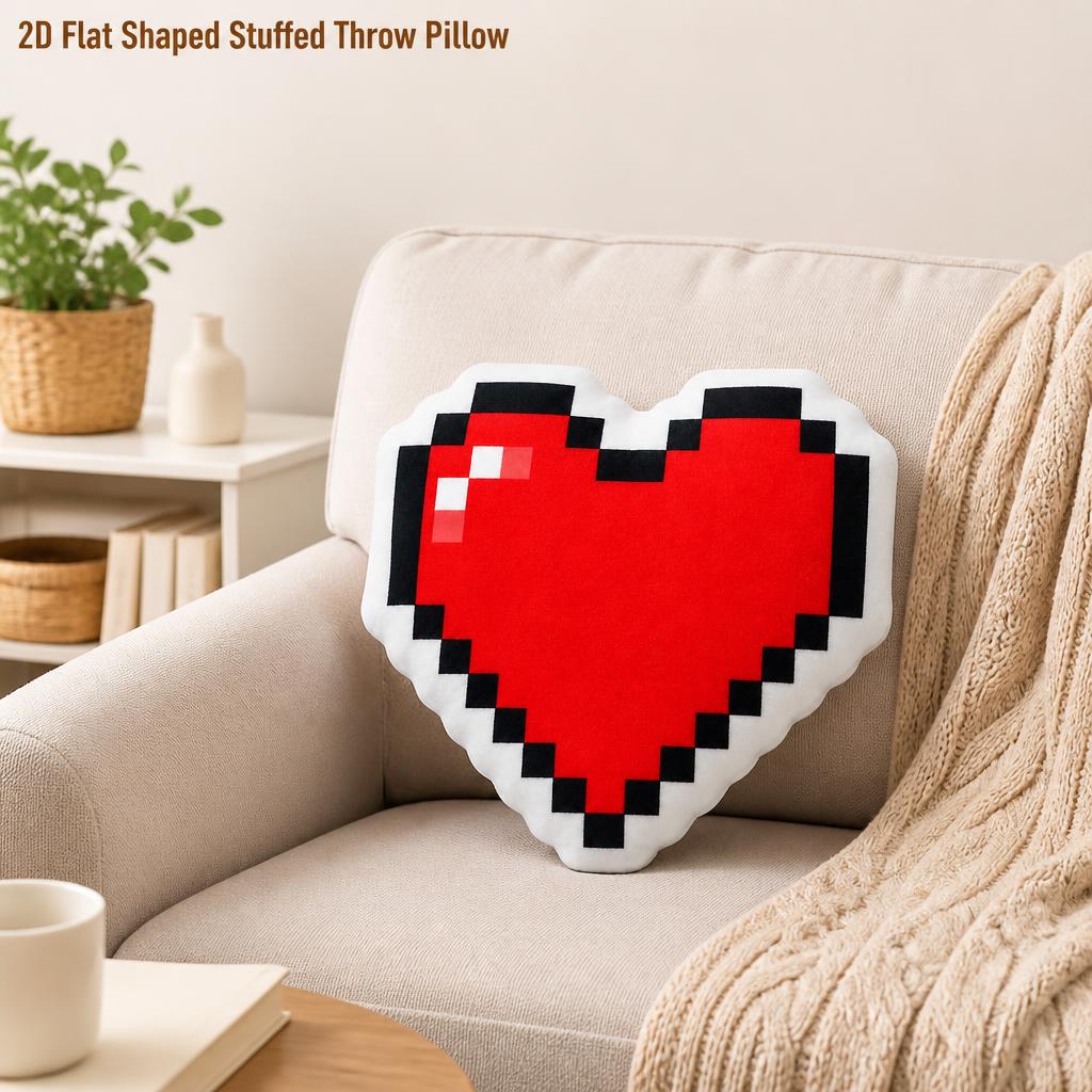 Cuscino Peluche Pixel Heart Ga - Retro Gaming Life recensione e prezzo