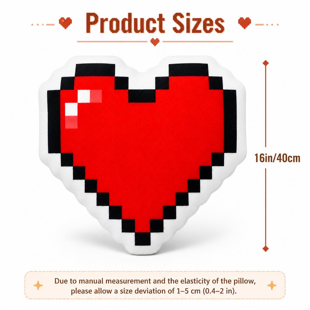Cuscino Peluche Pixel Heart Ga - Retro Gaming Life recensione e prezzo