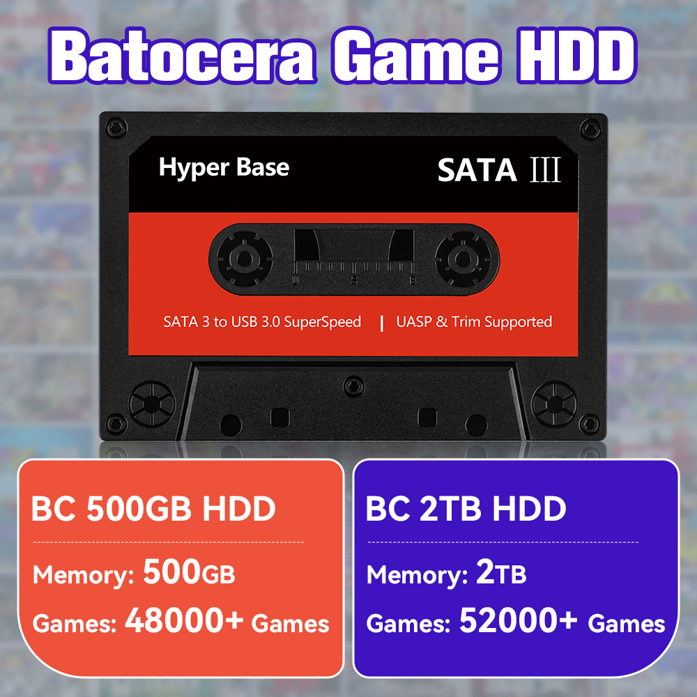 HDD da gioco Hyper Base Batoce - Retro Gaming Emulator Pc recensione e prezzo