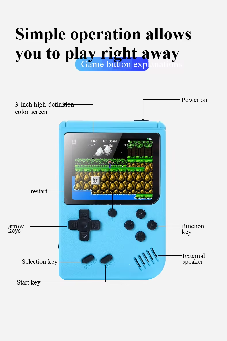 Console di gioco portatile ret - Retro Gaming Best Console recensione e prezzo