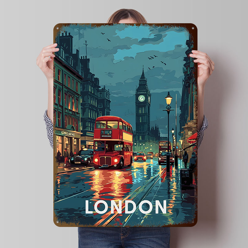 Poster in Latta del Big Ben di - Retro Gaming London recensione e prezzo