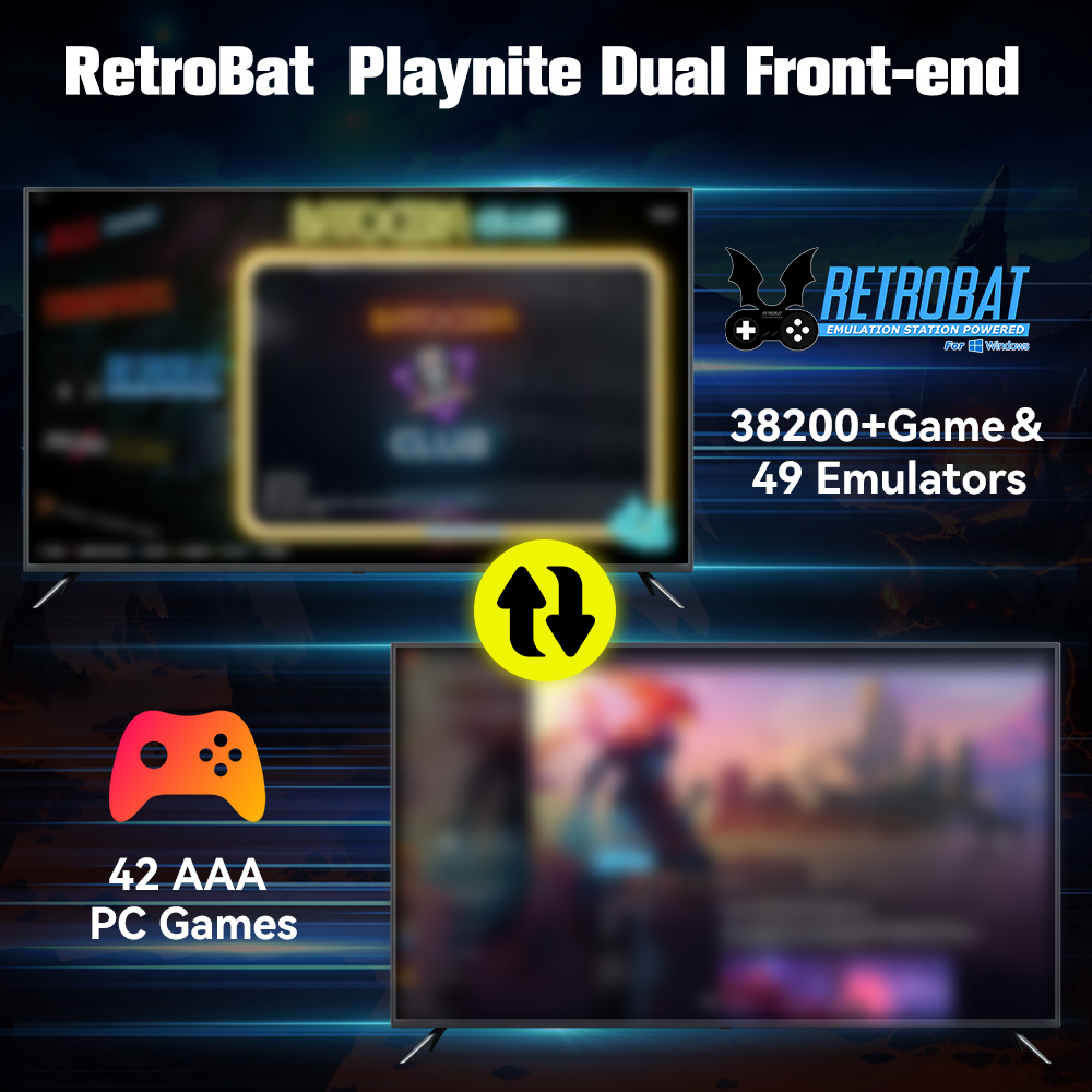 Retrobat&Playnite System HDD C - Retro Gaming Best Console recensione e prezzo