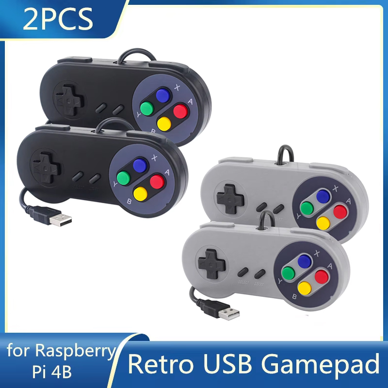 2 controller USB per giochi re - Retro Gaming Raspberry Pi recensione e prezzo