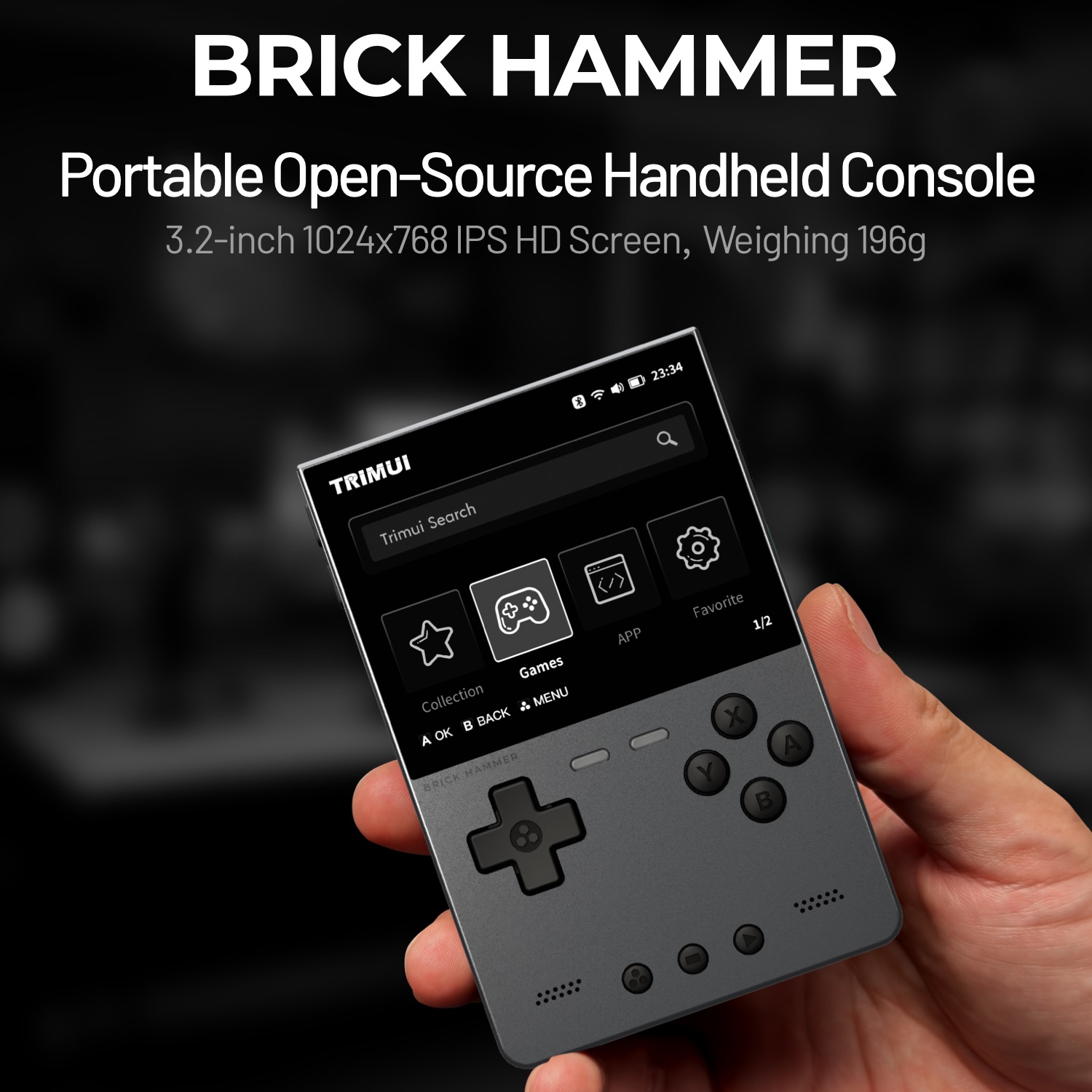 TRIMUI BRICK HAMMER Console di - Retro Gaming Mobile recensione e prezzo
