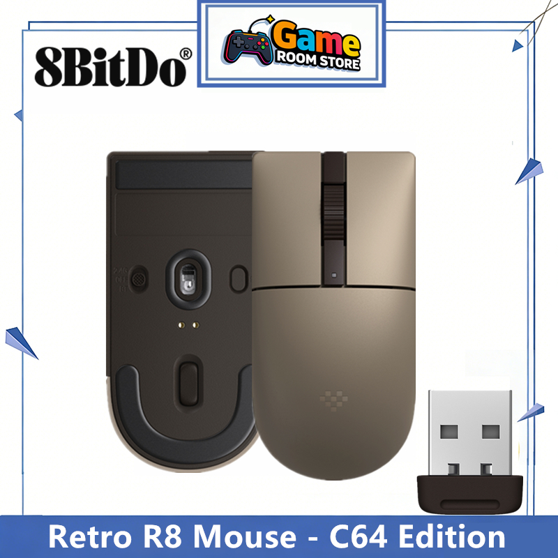 Mouse Gaming 8BitDo Retro R8 - - Retro Gaming Style recensione e prezzo