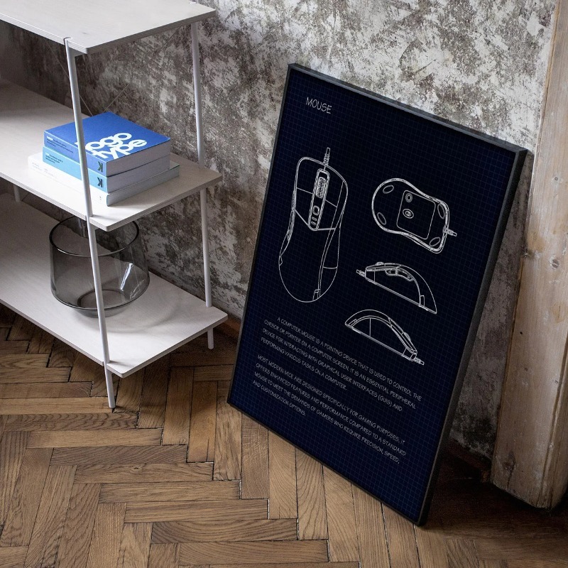 Stampa su Tela Geek Blueprint, - Retro Gaming Life recensione e prezzo