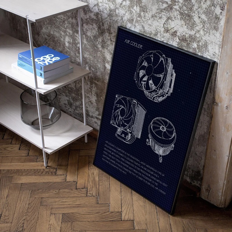 Stampa su Tela Geek Blueprint, - Retro Gaming Life recensione e prezzo