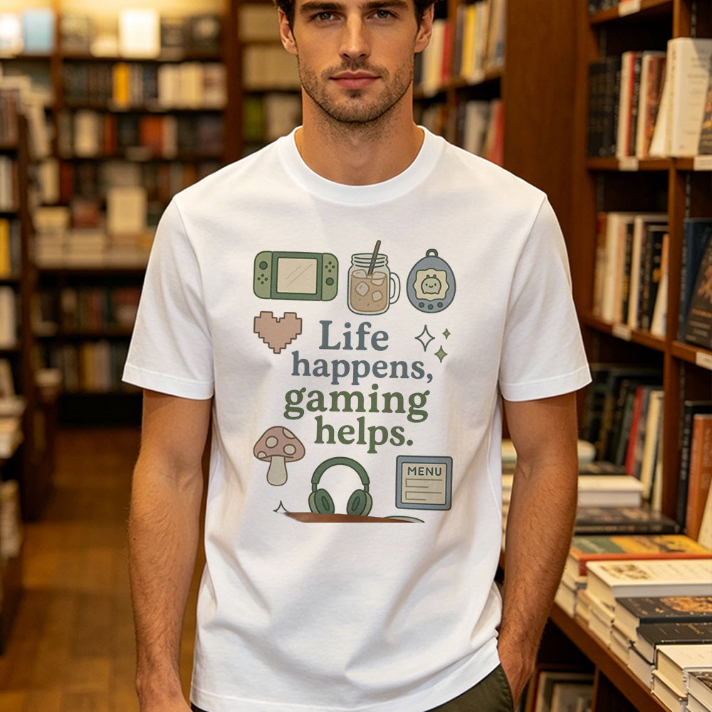 T-shirt con grafica Doodle car - Retro Gaming Life recensione e prezzo