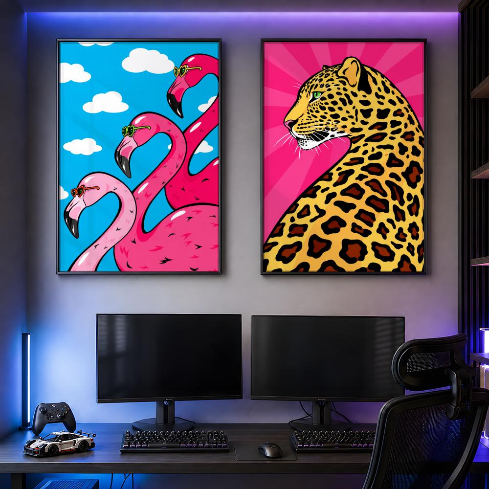 Poster Colorato Retrò Pop Art  - Retro Gaming Life recensione e prezzo